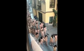 Amateur Japanese Babes Walking Naked Around Town