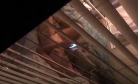 Kinky Voyeur Spies On A Sexy Amateur Teen Lying Naked In Bed