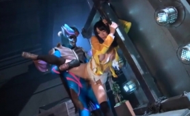 Stunning Oriental Babe Has A Masked Guy Pounding Her Pussy
