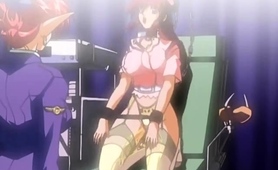 Restrained Hentai Babe With Big Tits Is Longing For Pleasure