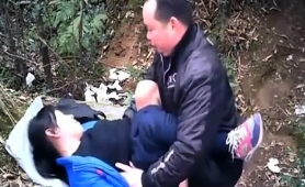 Slutty Asian Wife Gets Nailed By Her Lover In The Outdoors