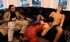 Hardcore Group Fucking With Lusty And Busty Housewives