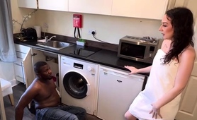 Cheating Housewife Can't Resist Big Black Cock Temptation