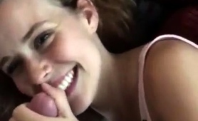Beautiful Amateur Babe Gives Perfect Blowjob Pov Style