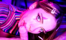 Teen Freak Sucking And Fucking Her Way Climax Pov Style