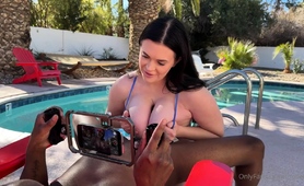 Black bull gets fabulous titjob from stacked pornstar MILF