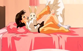 Pigtailed Hentai Cutie Spreads Her Legs And Gets Fucked Deep